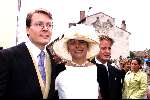 Auch 22 september 2001
Trouwen Prinses Margarita en Edwin de Rooy van Zuydewijn.
Prins Constantijn en Prinses Laurentien.
en Prins Pieter Christiaan
