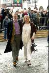 Scheveningen 27 januari 2002
Brunch van Maxima en Prins Willem Alexander in het Kurhaus. 
Prinses Laurentien en Prins Constantijn
