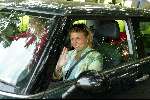 Soestdijk 28 juni 2002
Prins Bernhard 91  jaar
Prinses Laurentien en Prins Constantijn in hun Cooper