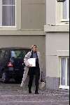 Den Haag 31 januari 2001
Prinses Laurentien Brinkhorst bij Paleis Noordeinde