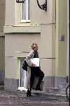 Den Haag 31 januari 2001
Prinses Laurentien Brinkhorst bij Paleis Noordeinde