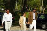 Amsterdam 25 juni 2003
Prinses Margarita en Edwin de Roy v Zuydewijn met Guido den Aantrekker