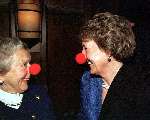 Amsterdam 24 Maart 1999
Prem. Patch Adams
Prinses Margriet met Clows-neus