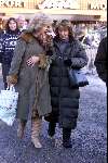 lech 6 februari 2001
Koningin Beatrix op vakantie in Lech samen met prinses Margriet.