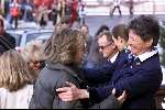 lech 6 februari 2001
Koningin Beatrix op vakantie in Lech samen met prinses Margriet.
