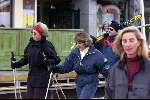 Lech 7 februari 2001
Koningin Beatrix op skivakantie met prinses Margriet.