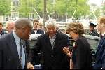 Amsterdam 7 juni 2002
Nelson Mandela en  Prinses Margriet bij Carre
