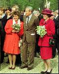 Den Haag 11 Augustus 2000
Prinses Margriet, Prins Claus en koningin Beatrix