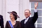 Den Haag 18 september 2001
Prinsjesdag 2001
Pieter v Volenhoven en Prinses Margriet.