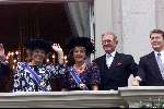Prinsjesdag 21 September 1999 DEN HAAG
Koningin Beatrix, Prinses Margriet, Pieter v Vollenhoven en Prins Constatijn