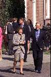 Amsterdam 23 september 2001
Prins Maurits en Prinses Marilene hun dochter Anna word gedoopt.
Pieter v Vollenhoven en Prinses Margriet.