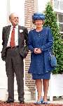 Apeldoorn 29 mei 1998
Prins Bernhard met zijn dochter Prinses Margriet
