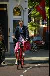 Amsterdam 1 juni 2002
Prinses Marilene op fiets