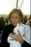 Mierlo 3 december 2002
Prinses Marilene met Lucas, Prinses Annette en Prinses Laurentien, Frank Houben  bij nationale boomplantdag in Mierlo