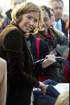 Mierlo 3 december 2002
Prinses Marilene met Lucas, Prinses Annette en Prinses Laurentien, Frank Houben en Cas Spijkers met kleinkind bij nationale boomplantdag in Mierlo