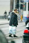 Amsterdam 8 maart 2003
Prinses Marilene boodschappen doen bij AH