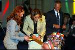 Den Haag 15 januari 2003
Prinses Marilene opent de Jutter (school voor moeilijk opvoedbare kinderen)