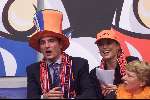 Amsterdam EK 2000 Voetbal
Prins Maurits en Prinses Marilene op de tribune