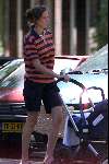Amsterdam 23 mei 2001
Prinses Marilene aan het wandelen met prinses Anna.