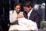 Amsterdam 23 september 2001
Prins Maurits en Prinses Marilene hun dochter Prinses Anna word gedoopt.