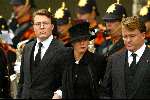 Delft 15 Oktober 2002
Begrafenis Prins claus
Op de foto Prins Constatijn, Prinses Laurentien en Prins Friso