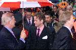 Leiden, 29 april 2000
Koninginnedag 2000
Pieter v Vollenhoven samen met Prins Pieter Christiaan
Prins constatijn en Raymond Rutting