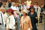 Nieuwkoop 28 juni 2003
trouwen barbara  boomsma en roelant jacobs
rita reys met dochter