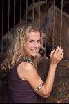 Gulpen 21 juli 2002
Vivian Reys 
met paard