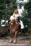 Gulpen 21 juli 2002
Vivian Reys 
met paard