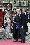 Den Haag 18 september 2001
Prinsjesdag 2001
Pieter v Volenhoven en prinses Margriet.
Prins constatijn en Prinses Laurentien