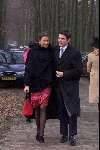 de Geest 10 februari 2001
Trouwen Hugo en Marleen Loudon op kasteel Middachten.
Prins Maurits en Prinses Marilene