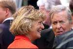 Utrecht 6 juli 2000
Prins Bernhard Jr en Annette Sekreve trouwen voor de wet in Utrecht.
prinses Irene en Prins Claus
