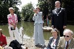 Wijk bij Duurstede 6 juni 2004
Prinses Irene opent expositie van Ada Stel.
Burgemeester G. Swillens