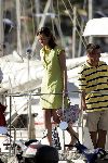 Porto Ercole 9 Juni 2004
Aimee (vriendin prins Floris)en Prinses Carolina op de Jumbo VI