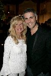 Scheveningen 2 juli 2004
Feestje Holland casino in het Kurhaus.
Mary Borsato met Allessandro Safina