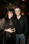 Scheveningen 2 juli 2004
Feestje Holland casino in het Kurhaus.
Trijntje Oosterhuis zwanger met Allessandro Safina