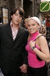 Amsterdam 1 juni 2004
Premiere Harry Potter in Tuschinski .
Alice idols met vriend