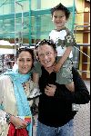 Harderwijk 28 juni 2004
Premiere show in dolfinarium.  
Armando Borsato met vriendin