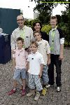 Harderwijk 28 juni 2004
Premiere show in dolfinarium. 
Bart Chabot met gezin