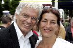 Harderwijk 28 juni 2004
Premiere show in dolfinarium. 
Ben Cramer met vrouw