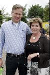 Harderwijk 28 juni 2004
Premiere show in dolfinarium.   
Catherine Keyl met vriend