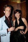Amsterdam 1 juni 2004
Premiere Harry Potter in Tuschinski .
Chazia Mourali met haar vriend
