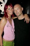 Amsterdam 17 juni 2004
Feestje Playboy in convention Center.
Cindy Pielstroom met vriend