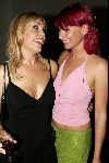 Amsterdam 17 juni 2004
Feestje Playboy in convention Center.
Tanja Jess met Cindy Pielstroom