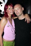 Amsterdam 17 juni 2004
Feestje Playboy in convention Center.
Cindy Pielstroom met vriend