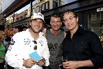 Amsterdam 6 juni 2004
Expositie  stip gallery in amsterdam.
Winston Gerschtanowitz met Thom Hoffman en DJ Marcello