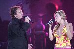 Rotterdam 10 juni 2004
Marco Borsato in de kuip. 
Do zangeres met Marco