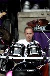 Rotterdam 10 juni 2004
Edwin Evers als drummer