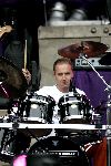 Rotterdam 10 juni 2004
Edwin Evers als drummer