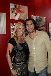 Amsterdam 6 juni 2004
Expositie  stip gallery in amsterdam.
Ellemieke Vermolen met vriend Ferenc Boltini